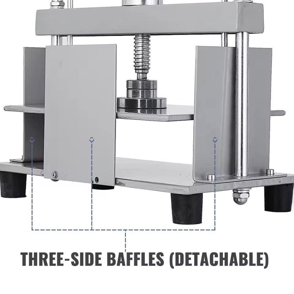 HeavyDuty Manual Paper Press Machine For A4 Papers  12 X 86 In Steel Frame 1
