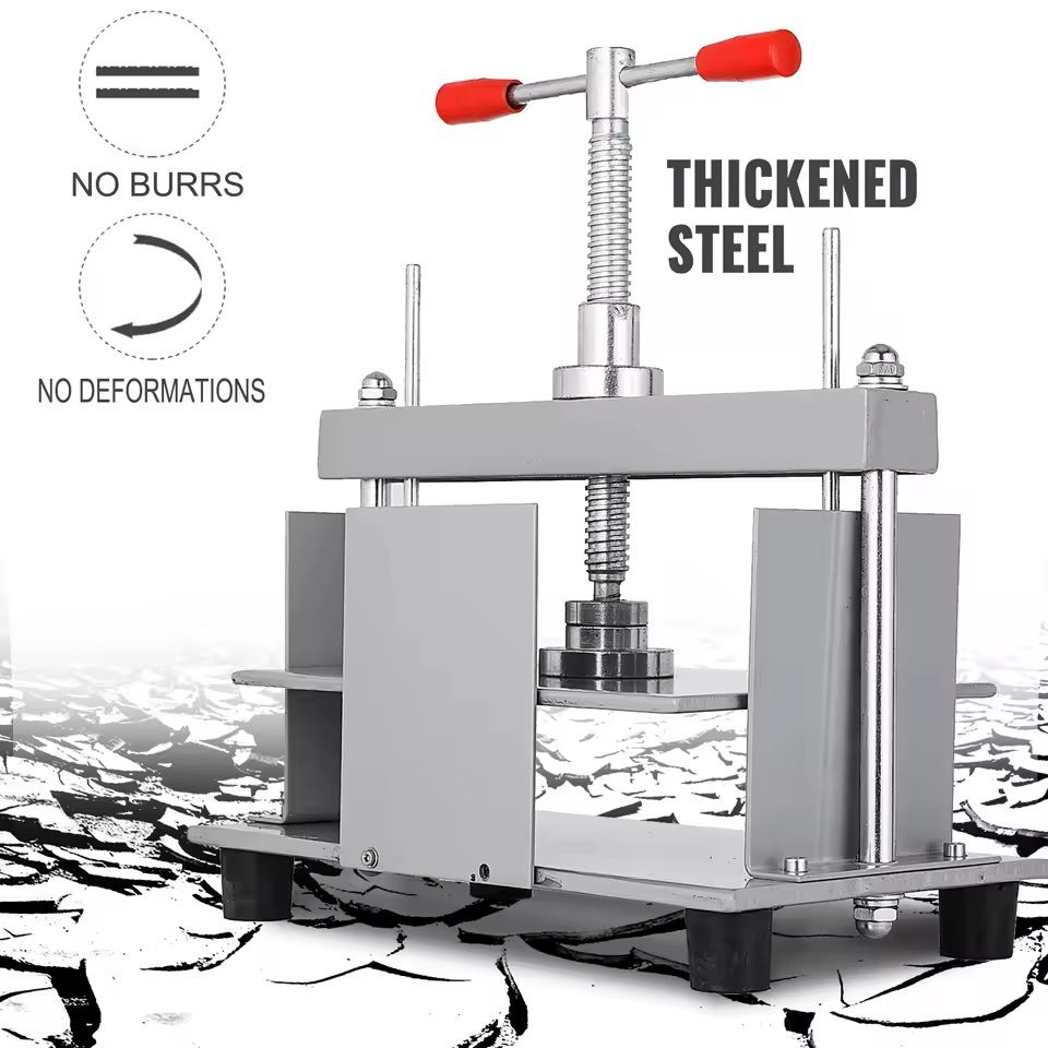 HeavyDuty Manual Paper Press Machine For A4 Papers  12 X 86 In Steel Frame 3
