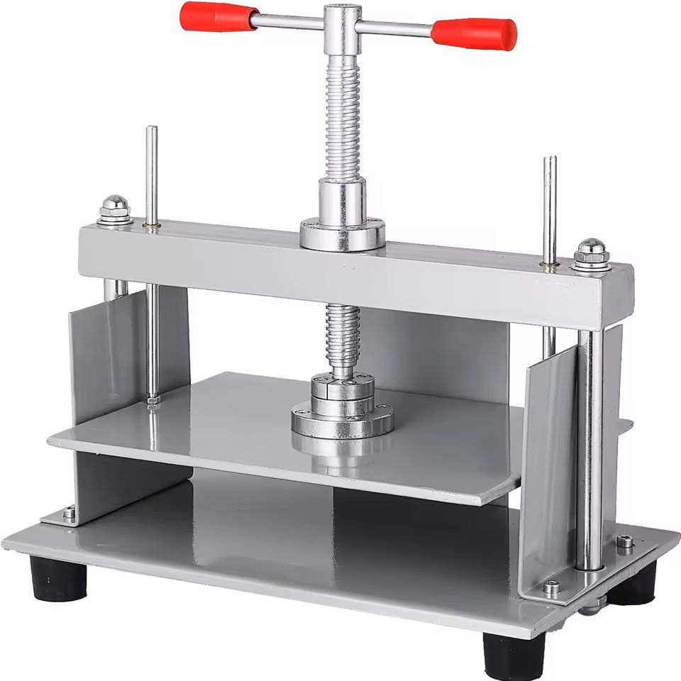 HeavyDuty Manual Paper Press Machine For A4 Papers  12 X 86 In Steel Frame 6