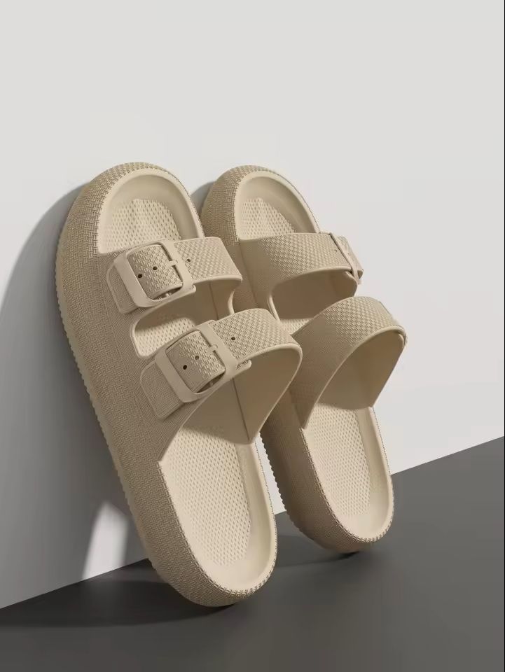 Mens Thick Sole Non Slip Shower Sandals For Indoor And Outdoor Use 3