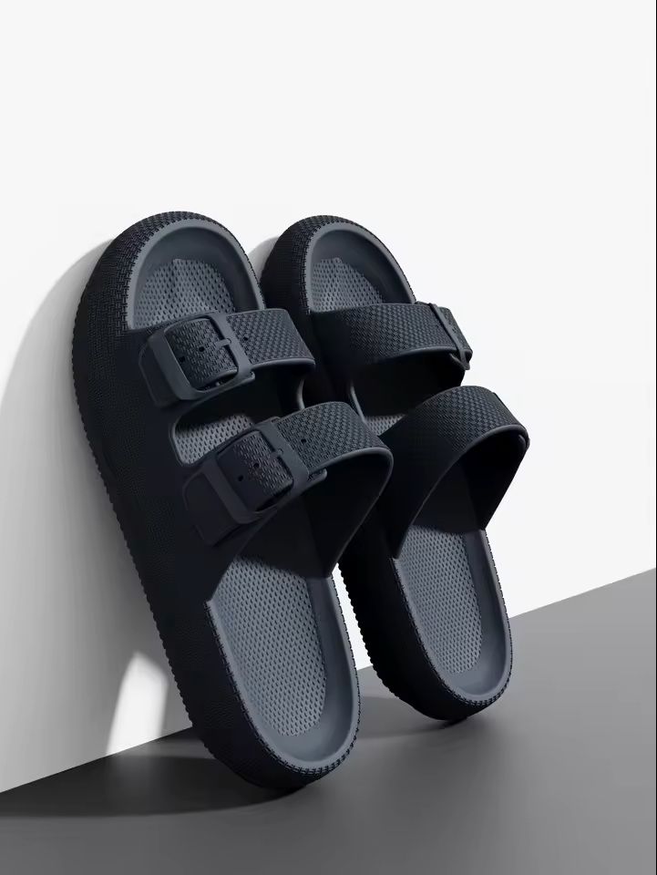 Mens Thick Sole Non Slip Shower Sandals For Indoor And Outdoor Use 11