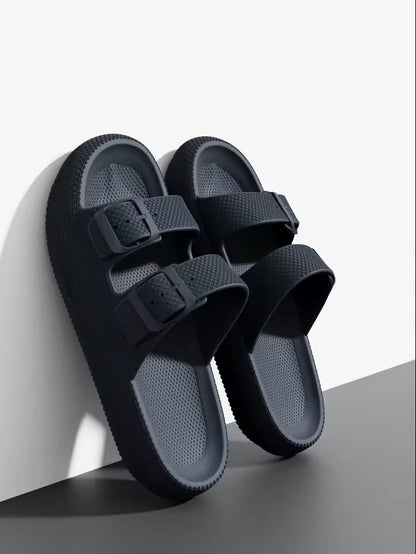 Mens Thick Sole Non Slip Shower Sandals For Indoor And Outdoor Use 11