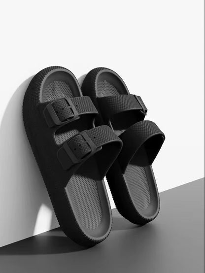 Mens Thick Sole Non Slip Shower Sandals For Indoor And Outdoor Use 7