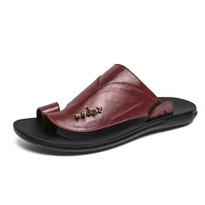 Mens Summer Leather Sandals For Casual And Business Comfort 7