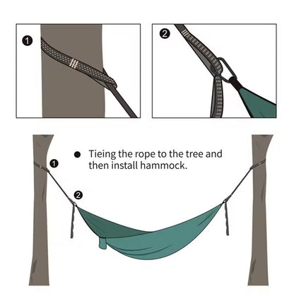 2Pack HeavyDuty Hammock Straps With 600 Lb Weight Capacity 2