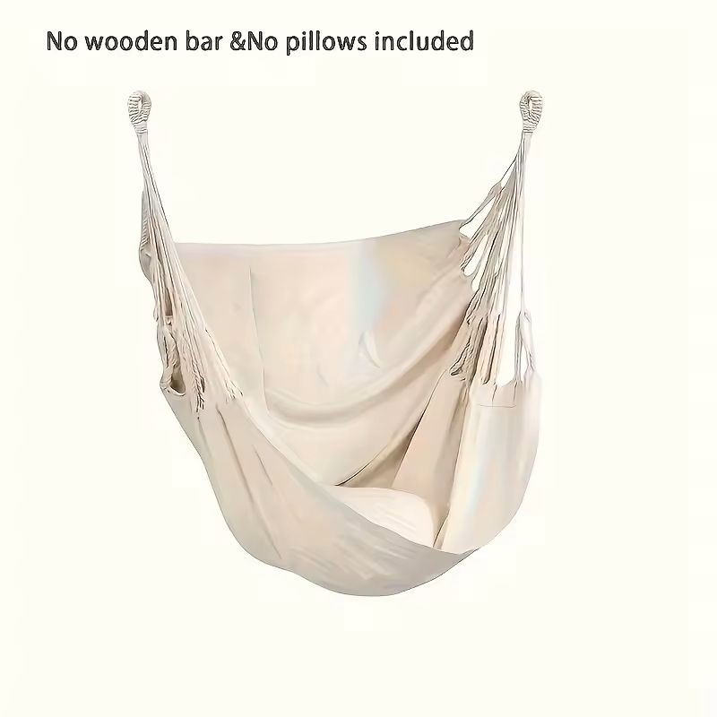 Handwoven Hanging Hammock Chair For Indoor  Outdoor Relaxation 1