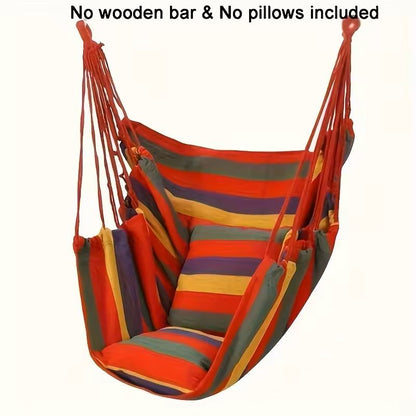 Handwoven Hanging Hammock Chair For Indoor  Outdoor Relaxation 9