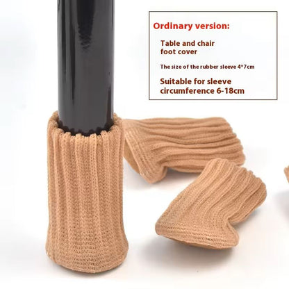 16 Piece Knitted Chair Leg Socks Set For Floor Protection 3