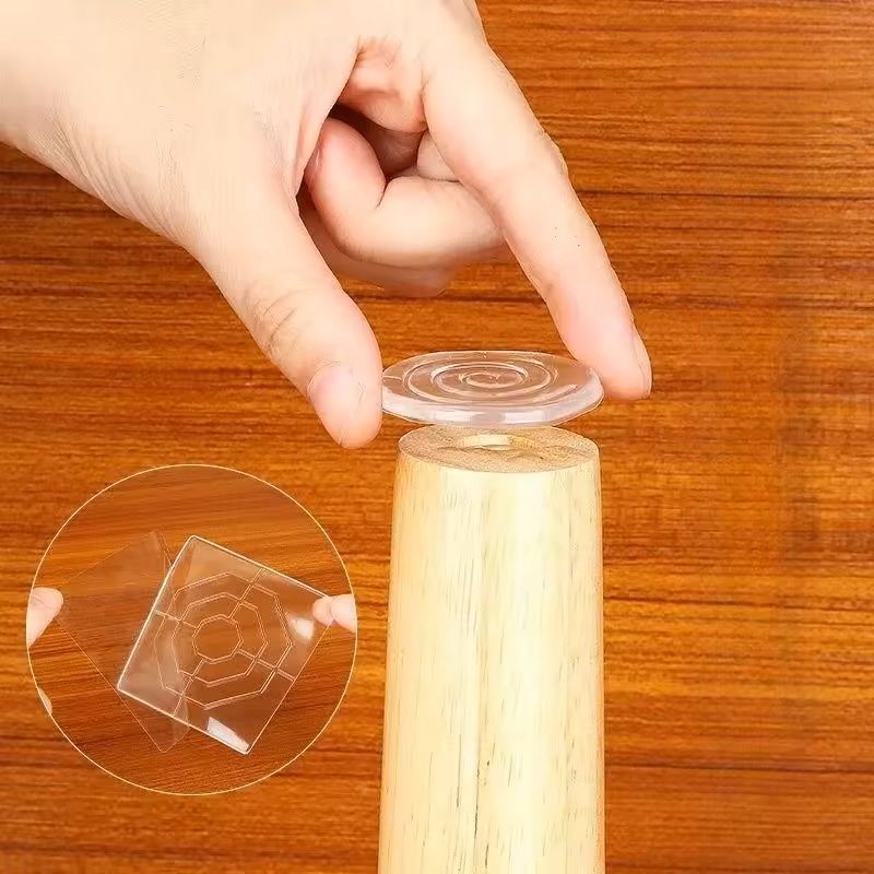 AntiSlip Silicone Furniture Pads  Transparent Vibration Dampening Feet For Beds Tables  Appliances 2
