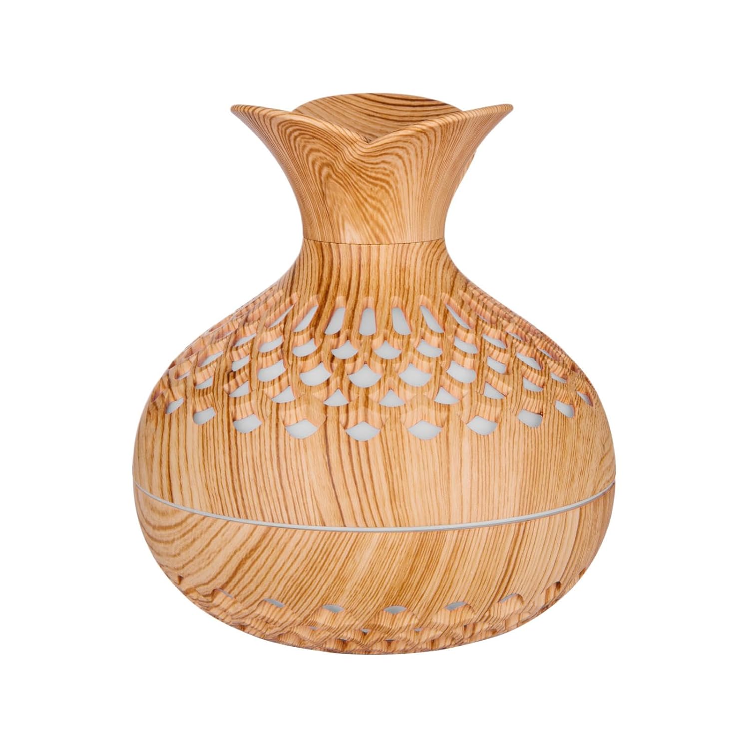 SerenityMist 300ml Wood Grain USB Aroma Diffuser  Humidifier 7