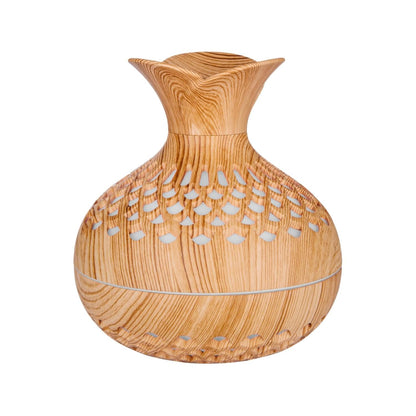 SerenityMist 300ml Wood Grain USB Aroma Diffuser  Humidifier 7