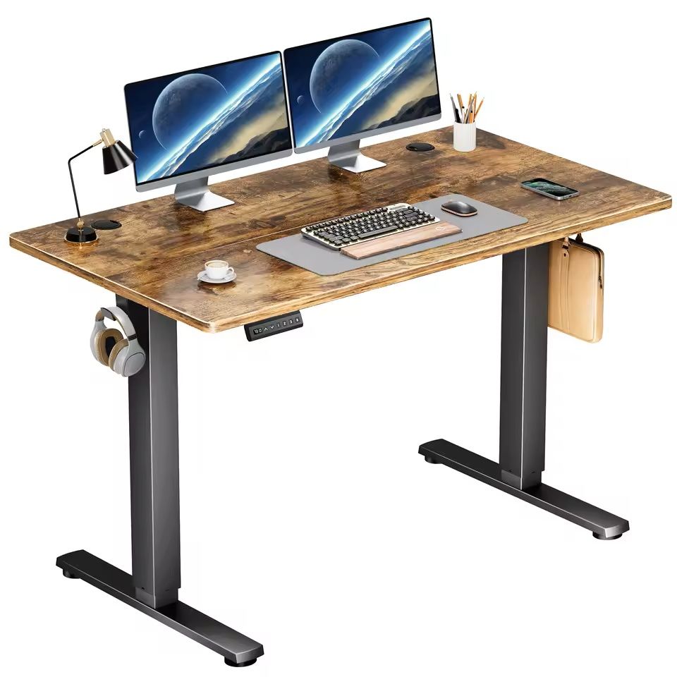 Electric Standing Desk Height Adjustable 40x24 Inch Sit Stand Workstation Ergonomic Table 1