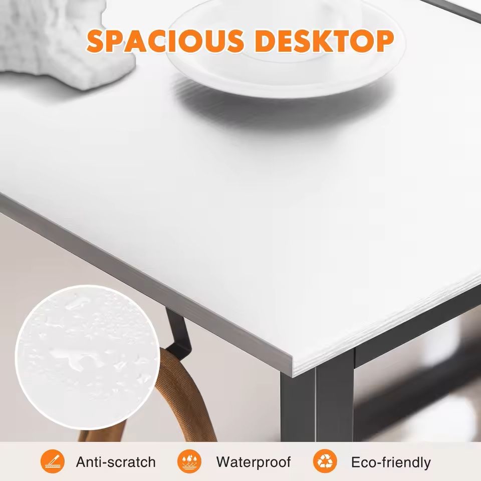 Compact Computer Desk With Side Bag And Headphone Hook Modern Study Or Gaming Table 4
