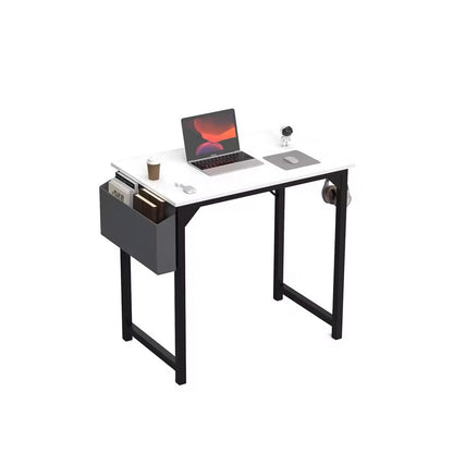 Compact Computer Desk With Side Bag And Headphone Hook Modern Study Or Gaming Table 5