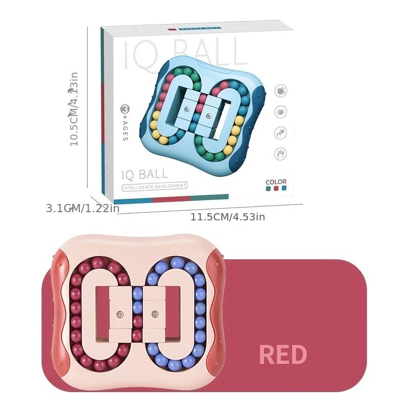 Rotating Magic Bean Fingertip Toy Montessori Educational Puzzle Game For Kids  Adults IntelligenceB 7