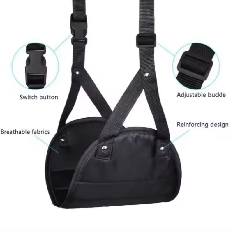 Adjustable Travel Foot Hammock With Airplane And Office Footrest 1 Or 3 Pack 7