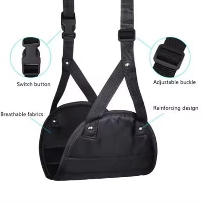 Adjustable Travel Foot Hammock With Airplane And Office Footrest 1 Or 3 Pack 7