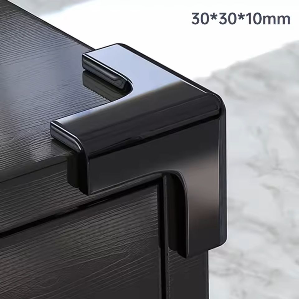 Silicone Corner Protectors For Furniture Baby Safety Cushions 4 To 20 Pack Clear Or Black 7