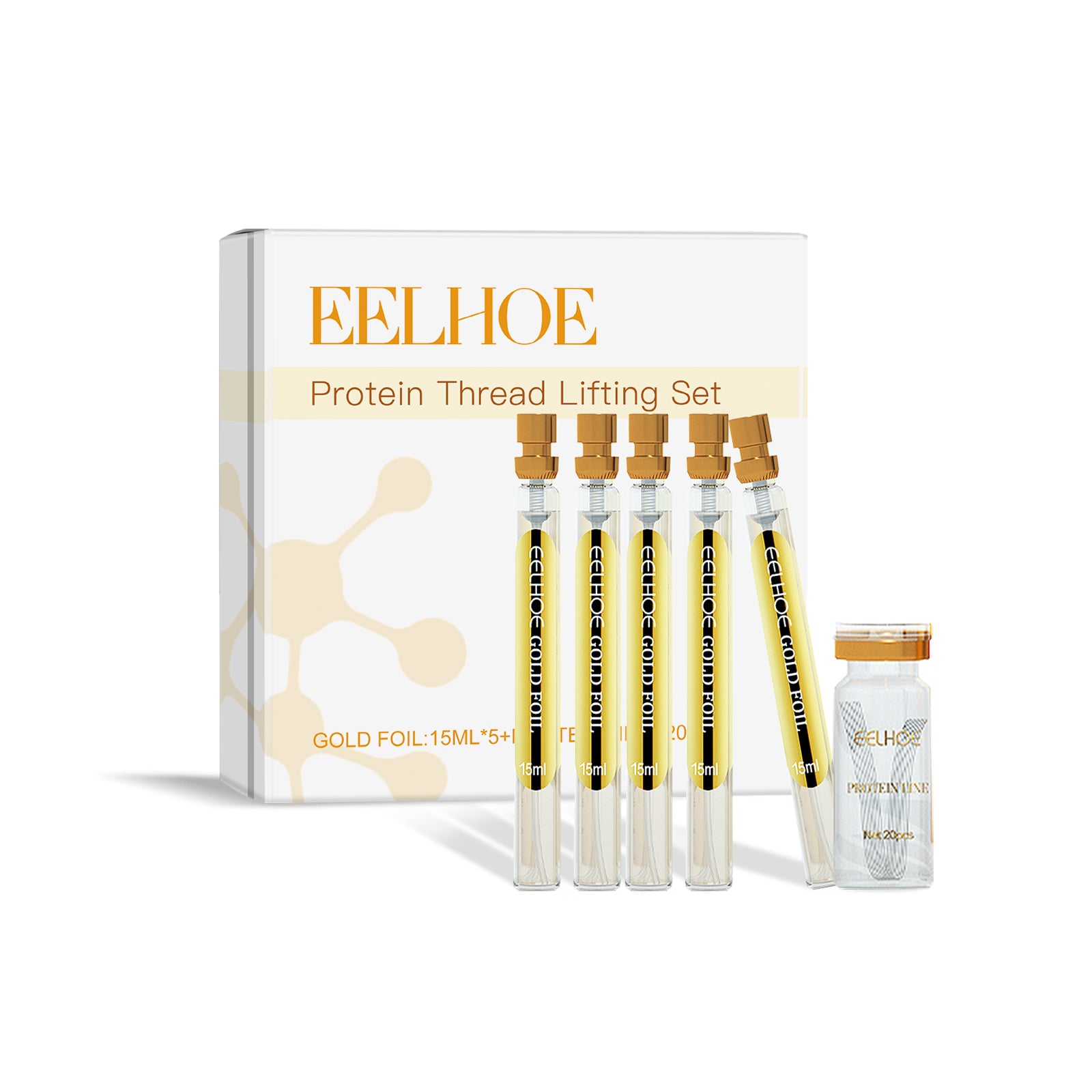 Wrinkle Treatment Protein Threads Absorbable Collagen Face Filler For Firming Moisturizing  Fine Li 5