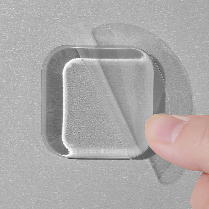Silicone Door Stopper Stickers Transparent Adhesive Handle Bumpers  AntiShock Protect Pads 4