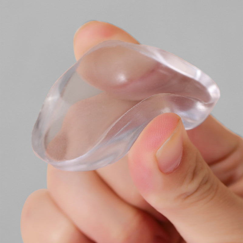 Silicone Door Stopper Stickers, Transparent Adhesive Handle Bumpers & Anti-Shock Protect Pads