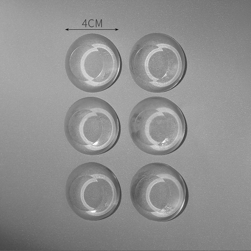Silicone Door Stopper Stickers Transparent Adhesive Handle Bumpers  AntiShock Protect Pads 7