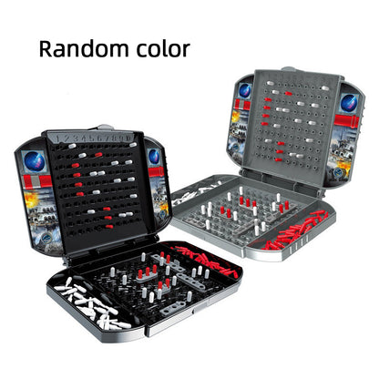 Battleship Game Two-Player Naval Combat Tabletop Game for Strategy Lovers