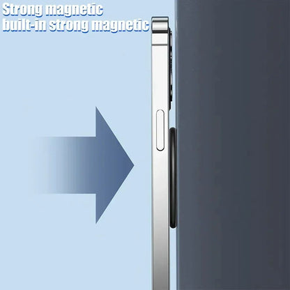 Universal MagSafe Magnetic Ring Holder With Adhesive Strong Magnet Cellphone Wall Mount  Stand Comp 4