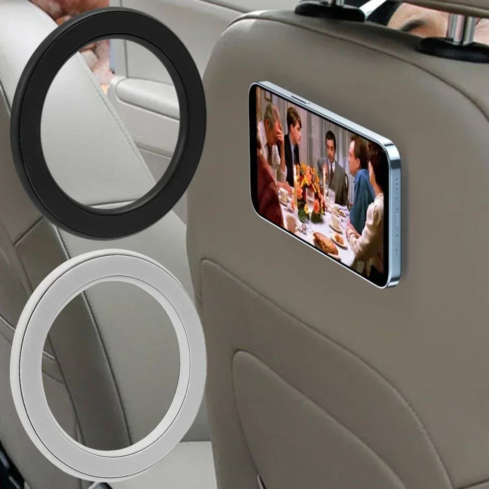 Universal MagSafe Magnetic Ring Holder With Adhesive Strong Magnet Cellphone Wall Mount  Stand Comp 2