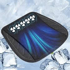Universal USB-Powered Car Seat Cooling Cushion Ventilated Summer Seat Pad with Fast Blowing Fans