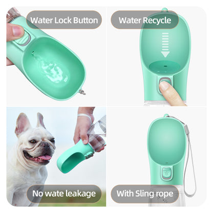Leakproof Dog Water Bottle For Outdoor Travel Portable Pet Drinking Container For Dogs  Cats 3