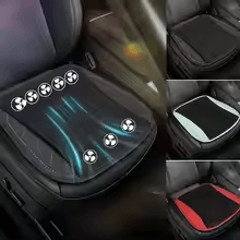 Universal USBPowered Car Seat Cooling Cushion Ventilated Summer Seat Pad With Fast Blowing Fans 4