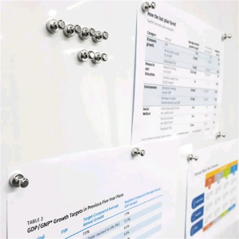 Magnetic Nail Set For Office Whiteboard Refrigerator Calligraphy  Painting Strong Teaching Magnets  4