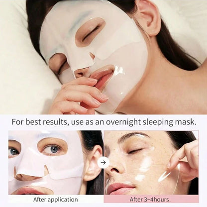 Collagen Sleeping Mask Set Hydrating Moisturizing  Whitening For Smooth Translucent Tender Skin 3