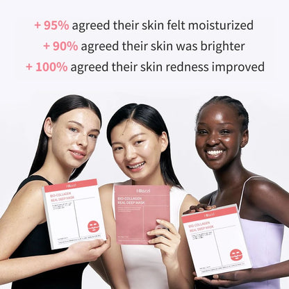 Collagen Sleeping Mask Set Hydrating Moisturizing  Whitening For Smooth Translucent Tender Skin 4