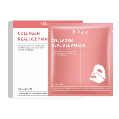 Collagen Sleeping Mask Set Hydrating Moisturizing  Whitening For Smooth Translucent Tender Skin 6