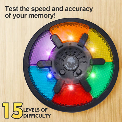 Creative Electronic Memory Game Toy Handheld Puzzle Machine With Light  Sound For Kids  Brain Train 2