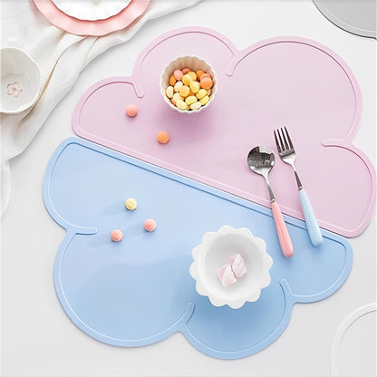 Non Stick Pet Food Mat Silicone Feeding Tray For Puppy  Cat Bowls Easy Clean Waterproof Placemat 3