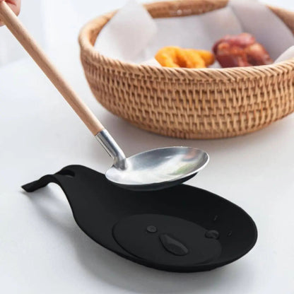 Silicone Insulation Spoon Shelf Heat Resistant Placemat, Drink Glass Coaster Tray, Spoon Pad, Eat Mat, Pot Holder