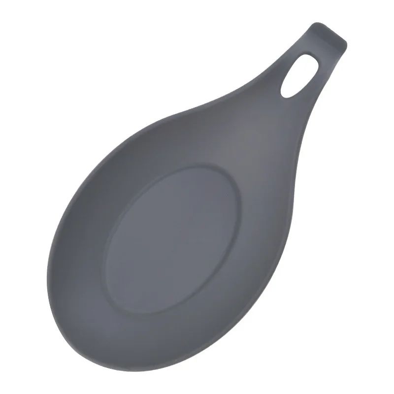 Silicone Insulation Spoon Shelf Heat Resistant Placemat Drink Glass Coaster Tray Spoon Pad Eat Mat  5