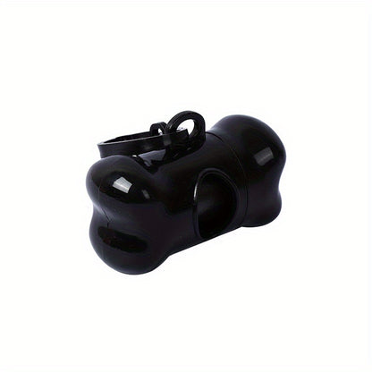 Portable BoneShaped Dog Poop Bag Holder Colorful Pet Waste Dispenser With Disposable Bags For Walki 6