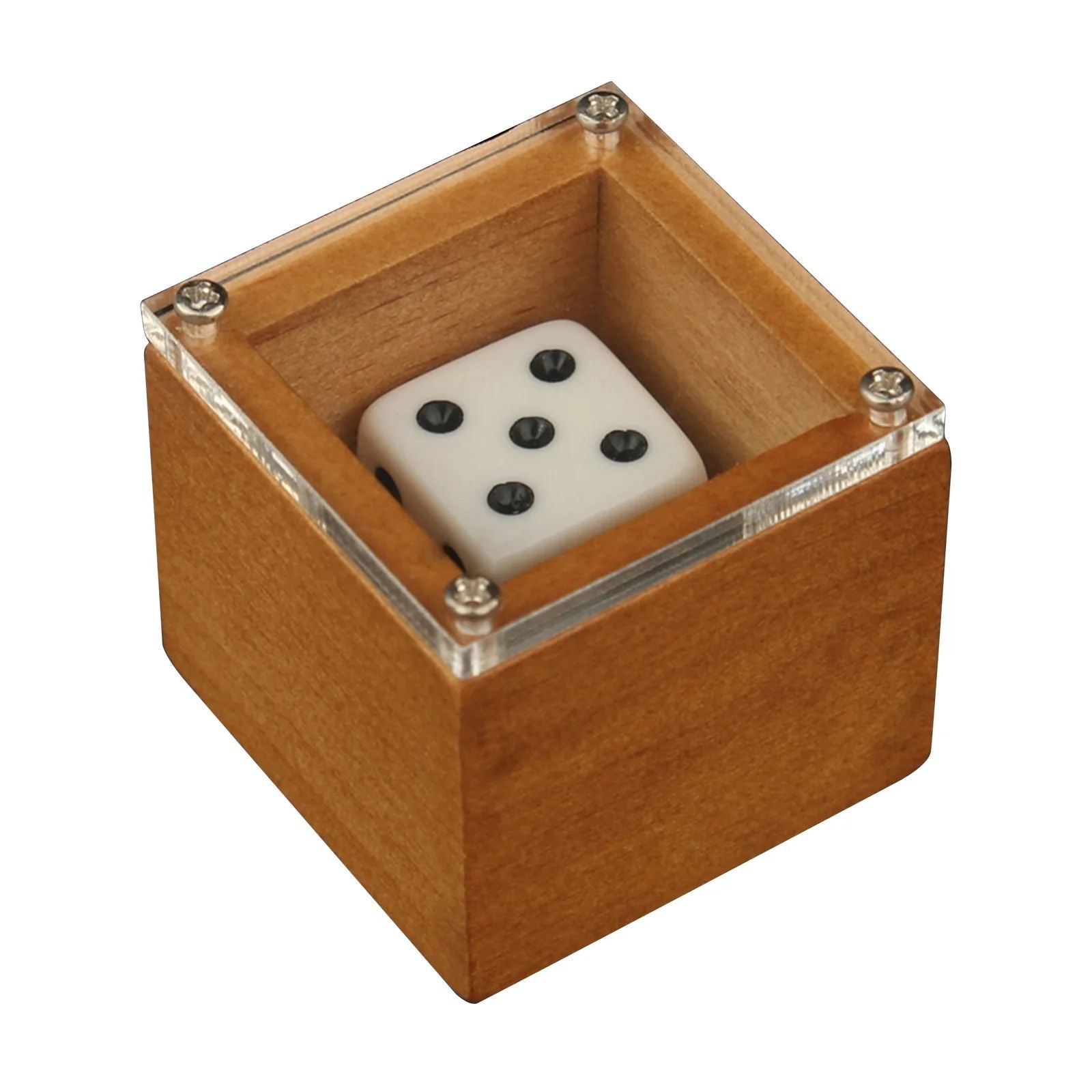 Magic Dice Trick Box Stage Illusion Prop For Kids  Adults Dot Number Change Dice Magic Props For Cl 2