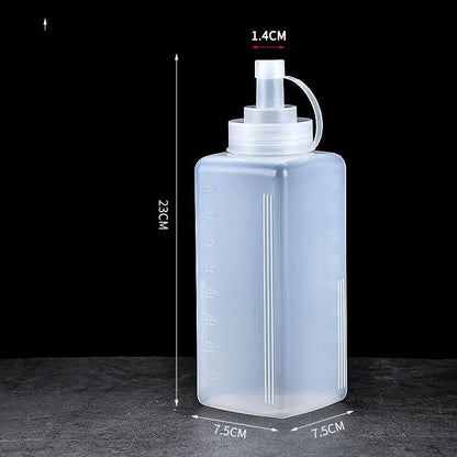 Squeeze Condiment Bottle With Lid Plastic Jam Salad Dressing And Sauce Dispenser For Kitchen Storag 6