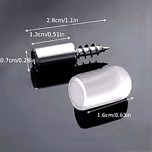 SelfTapping Cabinet Shelf Support Screws Integrated Laminate Holders With NonSlip Sleeves 1020 Sets 1