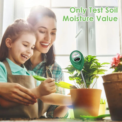 Soil Moisture Meter Gardening Soil Hygrometer Sensor For House Plants  Lawn BatteryFree Water Level 1