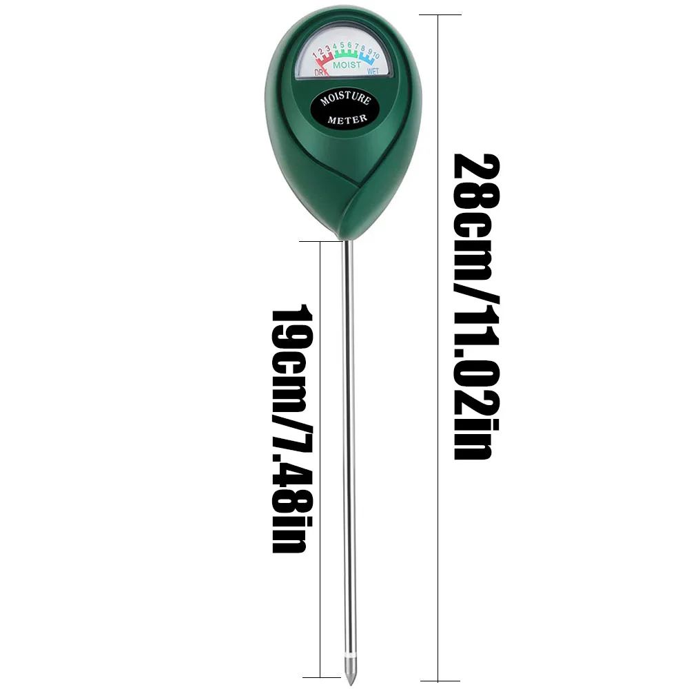Soil Moisture Meter Gardening Soil Hygrometer Sensor For House Plants  Lawn BatteryFree Water Level 5