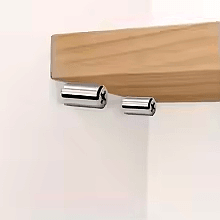 SelfTapping Cabinet Shelf Support Screws Integrated Laminate Holders With NonSlip Sleeves 1020 Sets 2