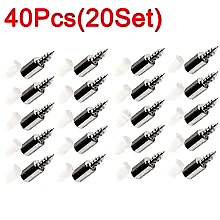 SelfTapping Cabinet Shelf Support Screws Integrated Laminate Holders With NonSlip Sleeves 1020 Sets 7
