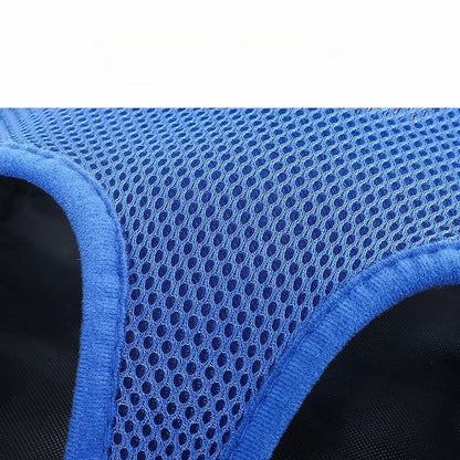 Double Shoulder Breathable Portable Travel Pet Dog Carrier Backpack Mesh Carrier Front Bag For Smal 2