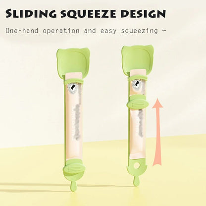 Cute  Convenient Cat Treat Spoons  EasySqueeze OneHanded Feeder For Wet Treats  Supplements 1